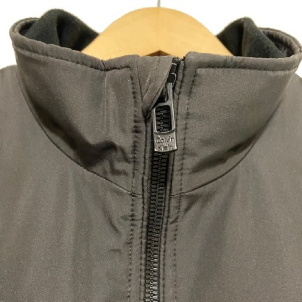 Calvin Klein dark grey ripstop bomber jacket - Picture 7 of 9